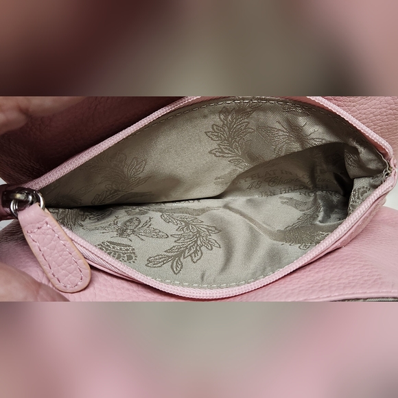 MY FLAT IN LONDON Westminster Pink Diamond Quilted Leather Wristlet/Clutch NWOT - Picture 13 of 16